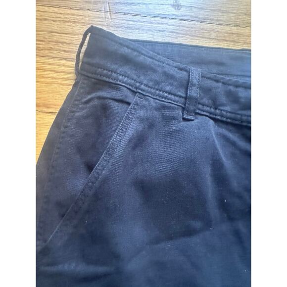 Everlane Black Tencel High-Rise Tapered “The Chino” Pants – Size 14 - Picture 2 of 7